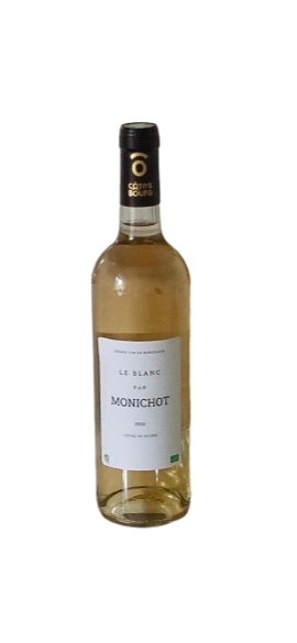 Le Blanc de Monichot 2023 - Organic Cotes de Bourg - White - 75cl
