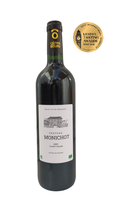 Château Monichot - Cuvée François 2022 - Organic Côtes de Bourg - Merlot - 75cl