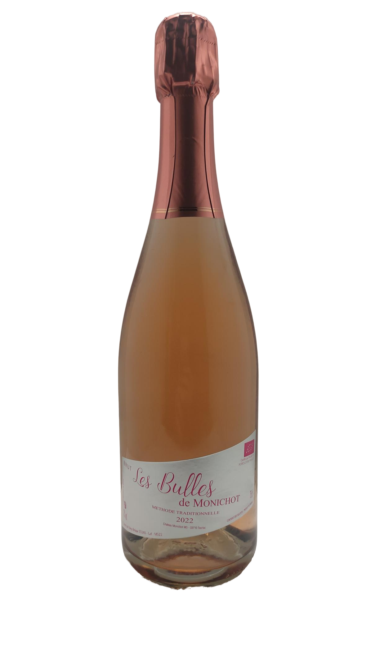 Les Bulles de Monichot - 2022 - Organic - Methode Traditionnelle - Cabernet Sauvignon - 75cl