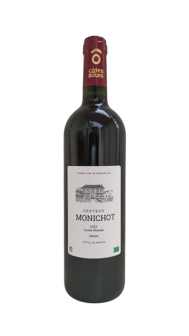 Château Monichot - Cuvée Phoenix 2022 - Organic Côtes de Bourg - Merlot - 75cl